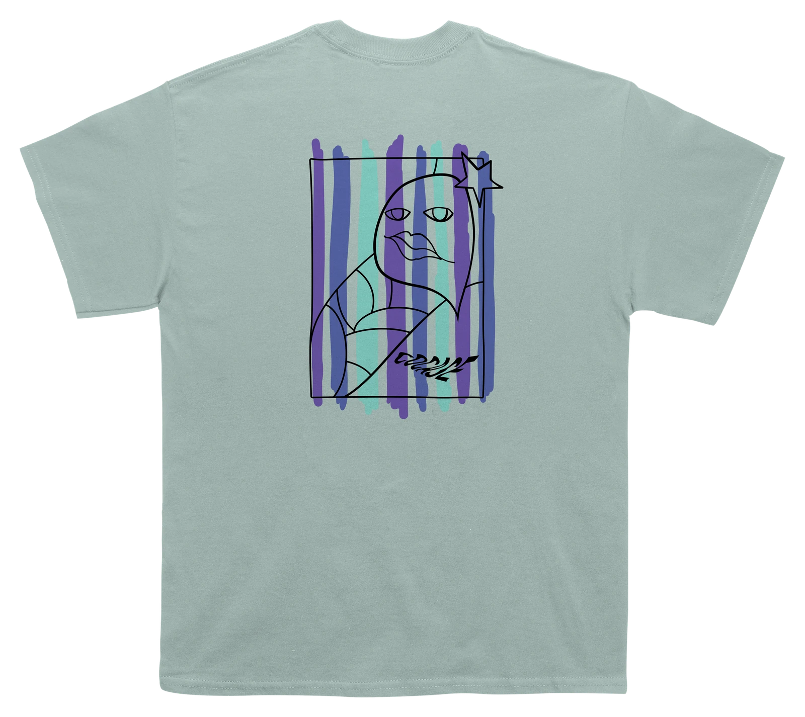 T-shirt Street Artist caraïbes — vue arrière