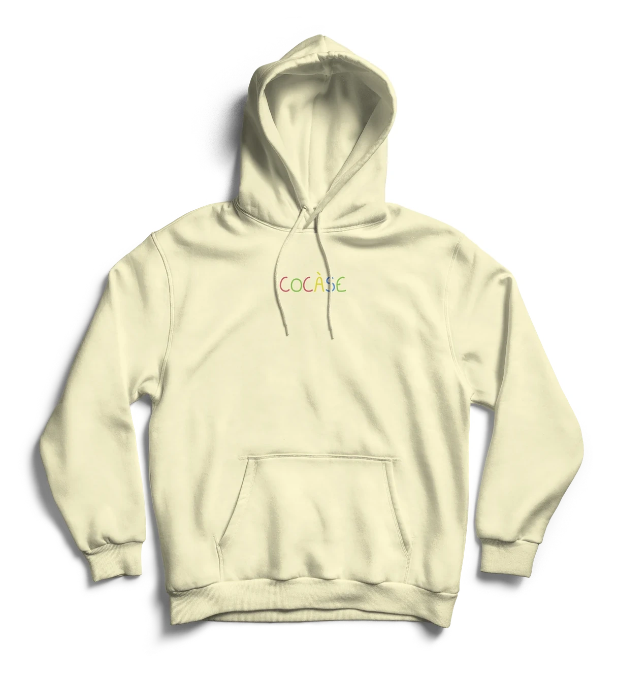 Hoodie Pastel Rainbow vanille