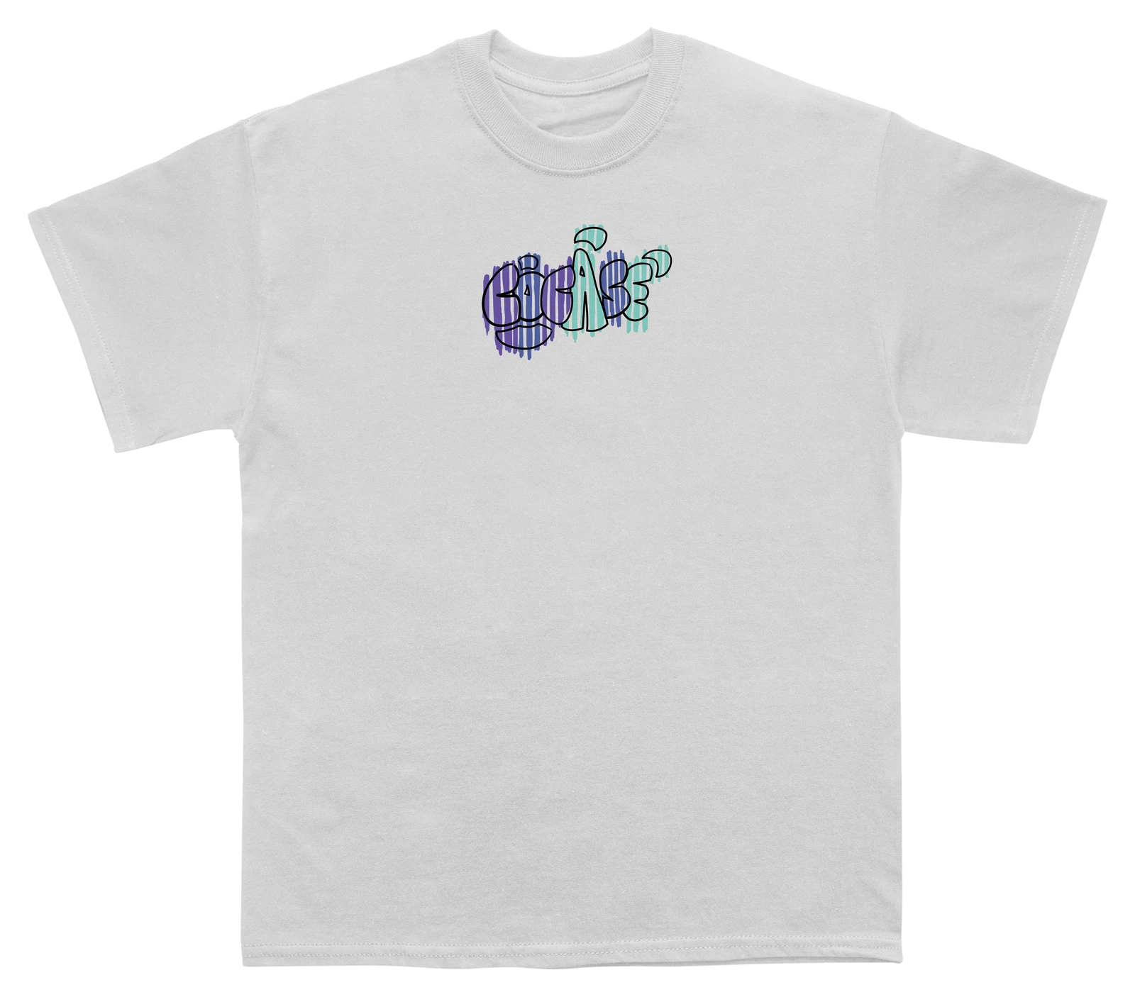 T-shirt Street Artist blanc